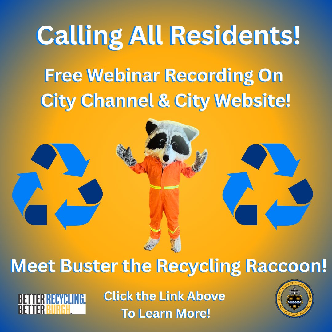 PGHDPW's tweet image. Have Questions About... Recycling or Trash Collection?
Wondering Where Items are Recycled?
Confused on How to Put in a 311 Request?
Concerned About Illegal Dumping?
youtube.com/watch?v=tdHs3T…
pittsburghpa.gov/Resident-Servi…