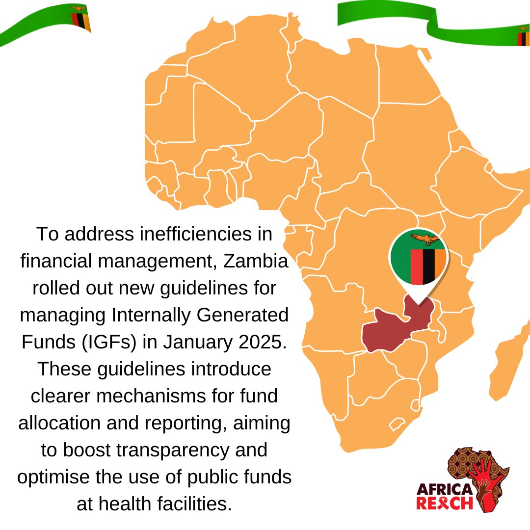 Read our latest blog post on how Zambia is building the foundations for sustainable health financing!
As global health aid faces uncertainty, Zambia is charting its path through bold reforms aligned with the #AbujaDeclaration: africareach.org/zambias-health…
#AfricaREACH #DRM #DRM4Health
