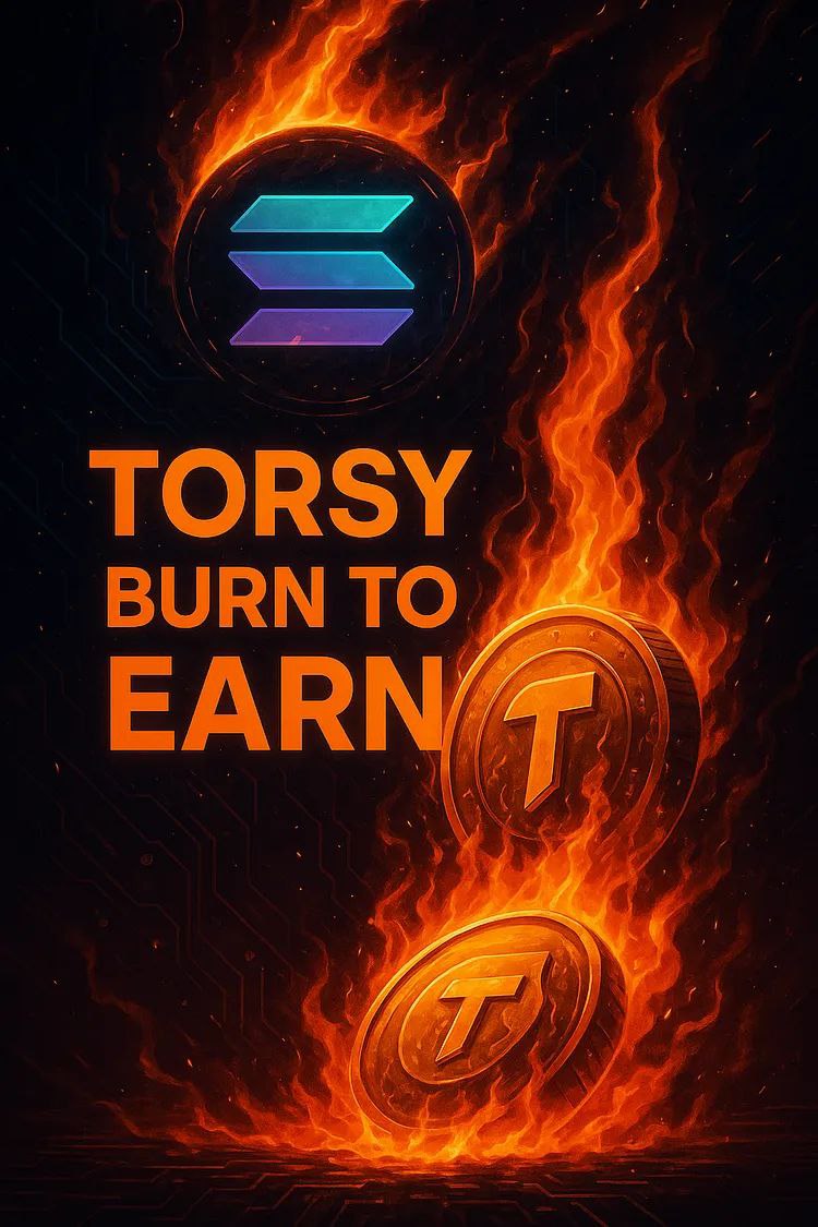 torsy_torsy's tweet image. 1 DAY LEFT until $TORSY launches the first-ever BURN TO EARN (B2E) mechanism!
Beta phase begins tomorrow at 7 PM UTC. Burn your tokens, earn +5%.

Read the full details carefully:
medium.com/@torsymeme/tor…
#TORSY #B2E #Crypto #Solana