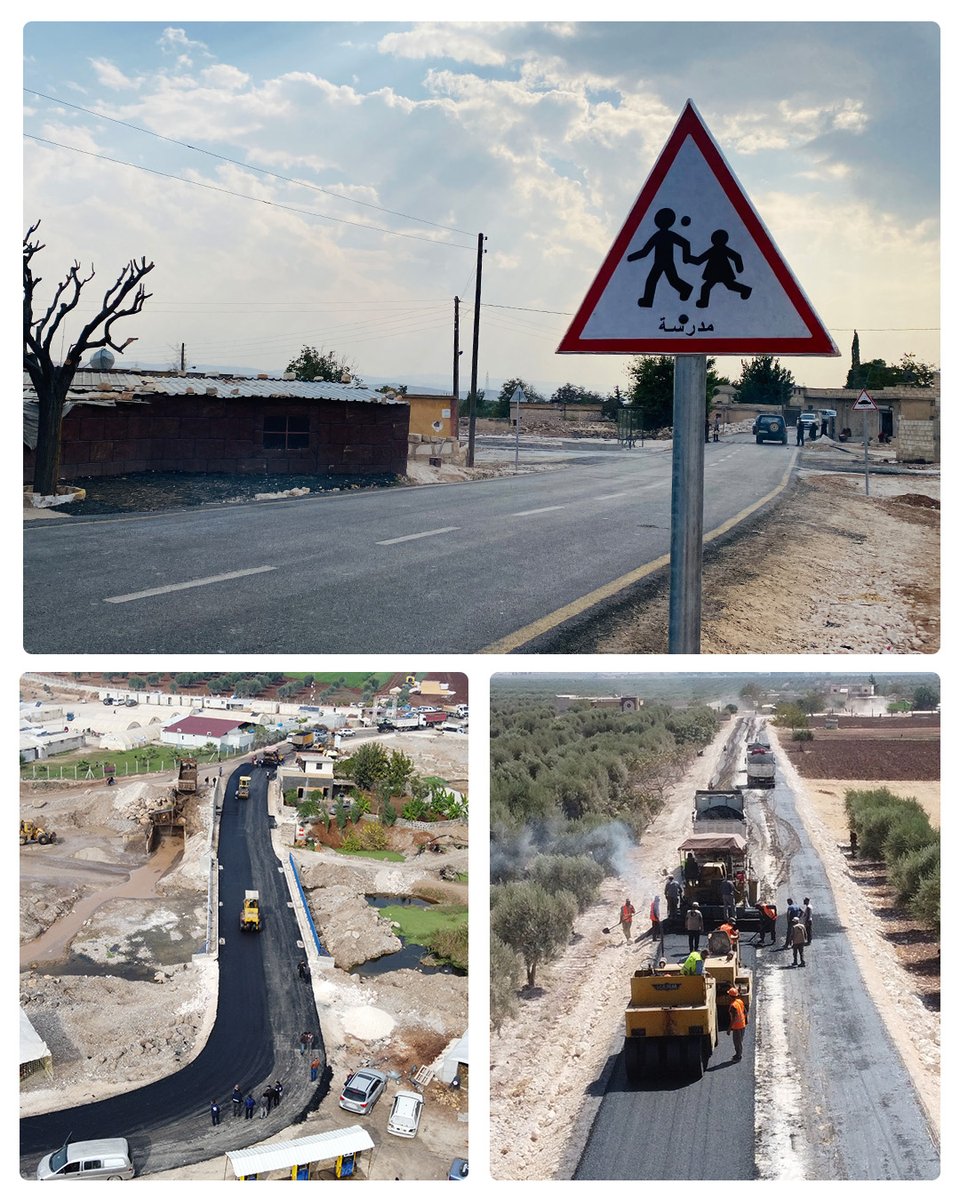 BINAASYRIA's tweet photo. 🚧 في الطرق التي تمرّ بها سيارات الإسعاف، وتُسلك يوميًا من قبل طلاب المدارس والعمال والنساء والأطفال، لا تكون السلامة تفصيلًا ثانويًا، بل شرطًا أساسيًا للحياة. https://t.co/L8dRFZha6G