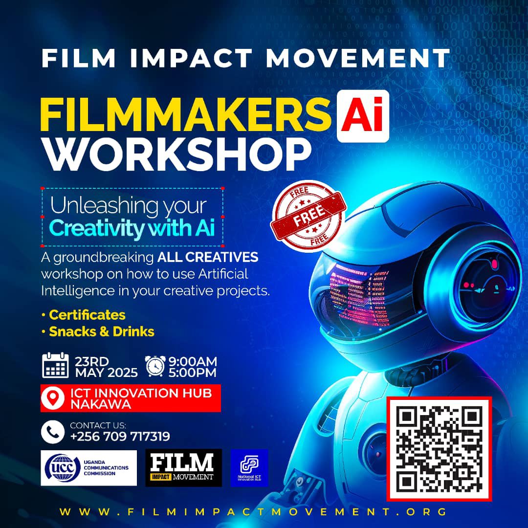 NancyEmily19's tweet image. 🎬 Don’t miss the Filmmakers’ AI Workshop, a groundbreaking session for creatives on harnessing AI in storytelling &amp;amp; production!

🗓️ 23rd May 2025
📍 @UICTug 
🕘 9:00AM - 5:00PM

Topic: Unleashing Your Creativity with AI

#AIForCreatives #FilmImpact #CreativeTech
