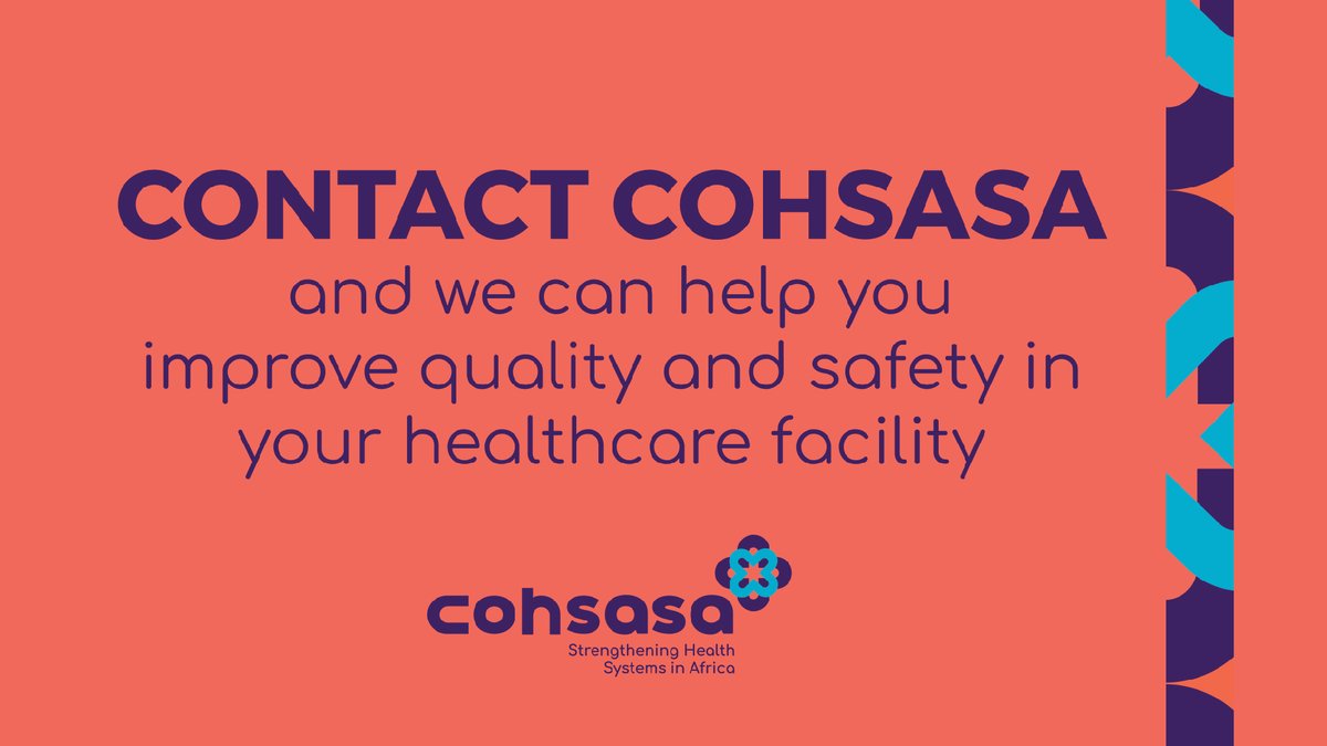 COHSASA is a leader in strengthening health systems in Africa and beyond the strict confines of accreditation, has introduced the concept of rewarding incremental efforts to reach excellence through its graded recognition programme.

To see more: cohsasa.co.za