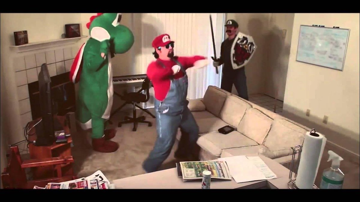 $Harlem with Mario 

Do The Harlem Shake