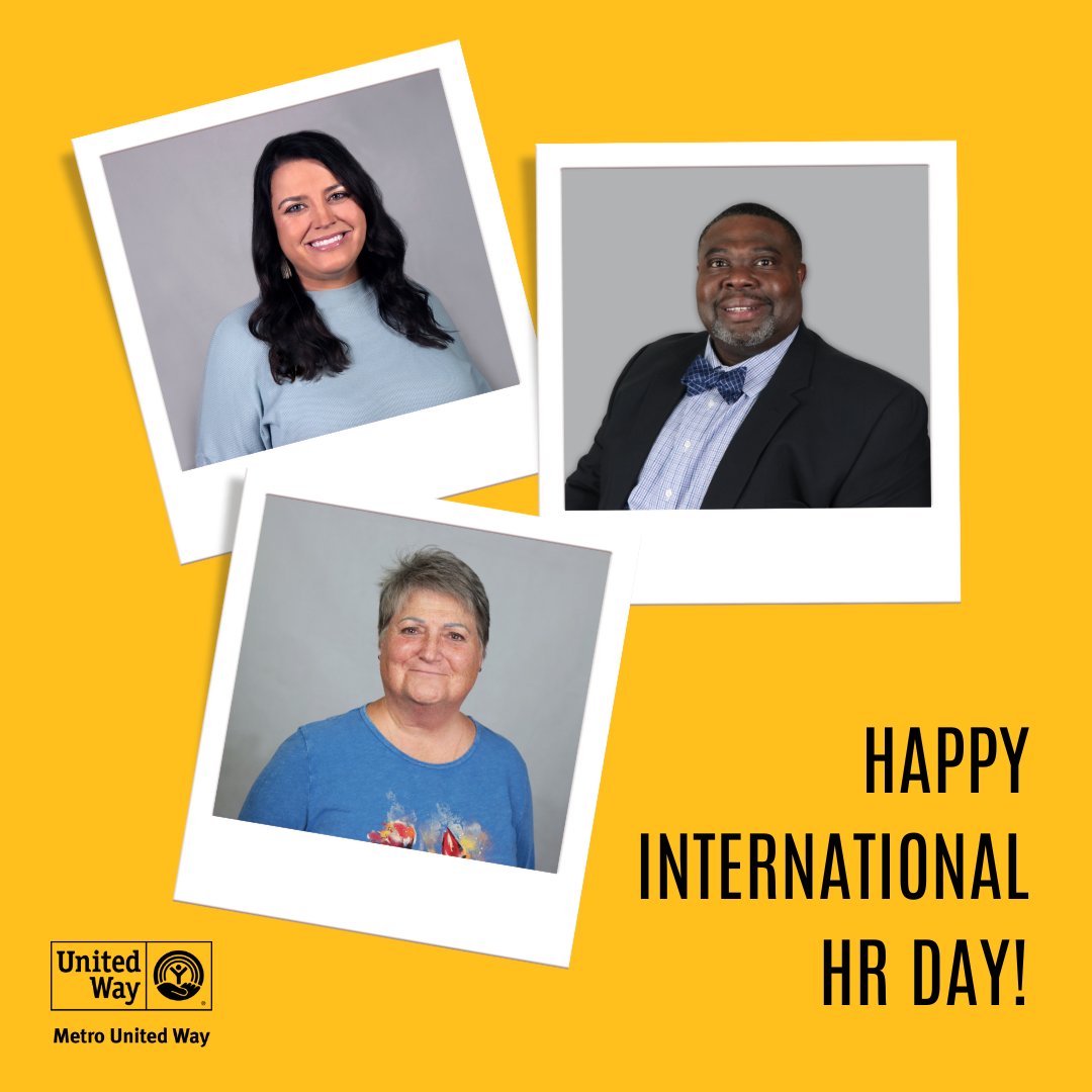 We want to wish a Happy International HR Day to our amazing HR team! These absolute pros care about our staff deeply and it shows in all they do! Thank you Joanna, Terrence, and Theresa!