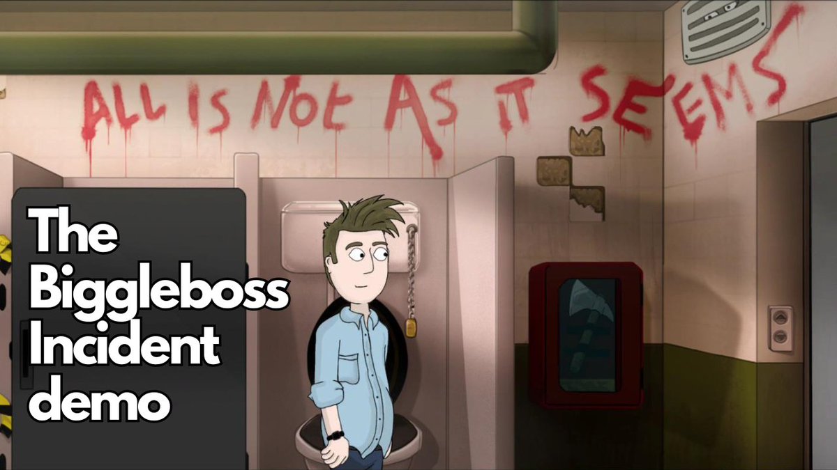 The Biggleboss Incident demo - 'A pointy-clicky corporate thriller that'll make you laugh, think, and probably quit your job' from <a href="/pointandclickd/">The Point & Click Devlog</a>

Watch
youtu.be/UaSpy-wXRlg
Steam
tinyurl.com/uevhycm5

#indiegame #indiedev #pointandclick