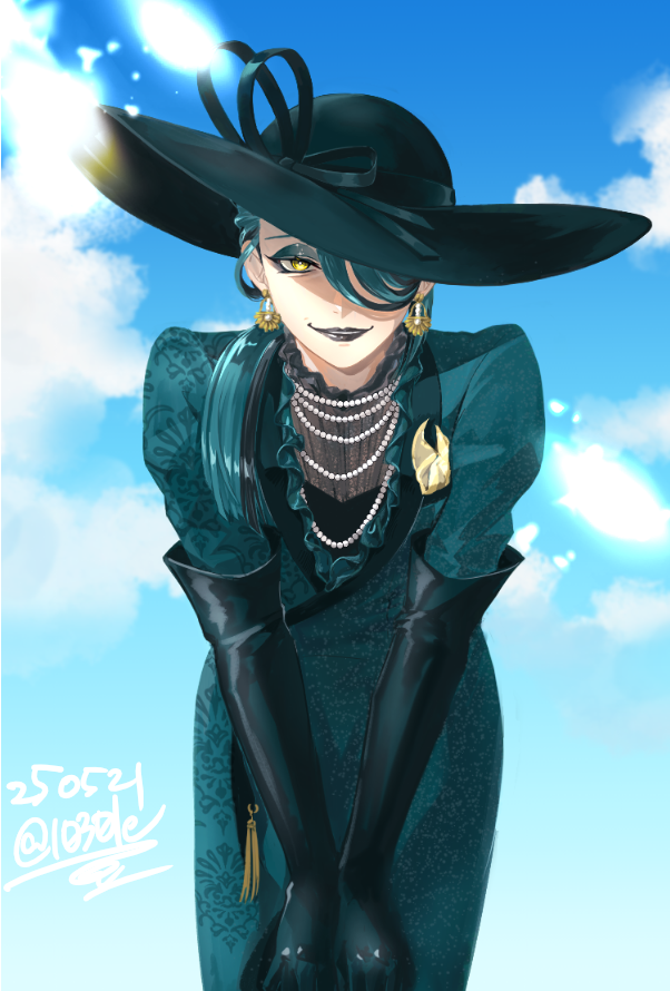 l030le's tweet image. リーチ兄弟のママ、八尺様みがあって良かった