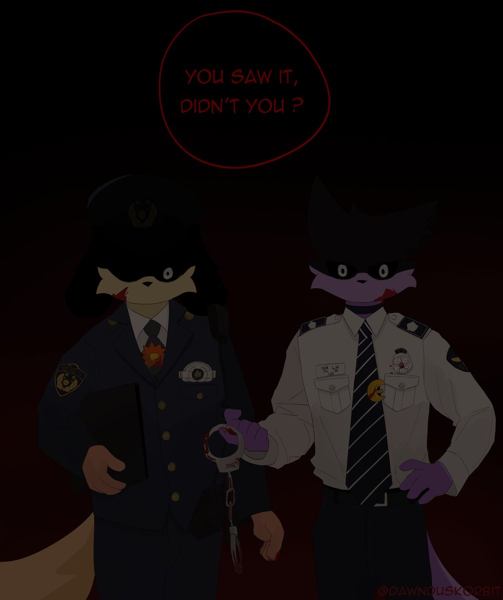 Bad cop, ...Bad cop

#dogday #catnap #SmilingCritters 
#Catnapxdogday