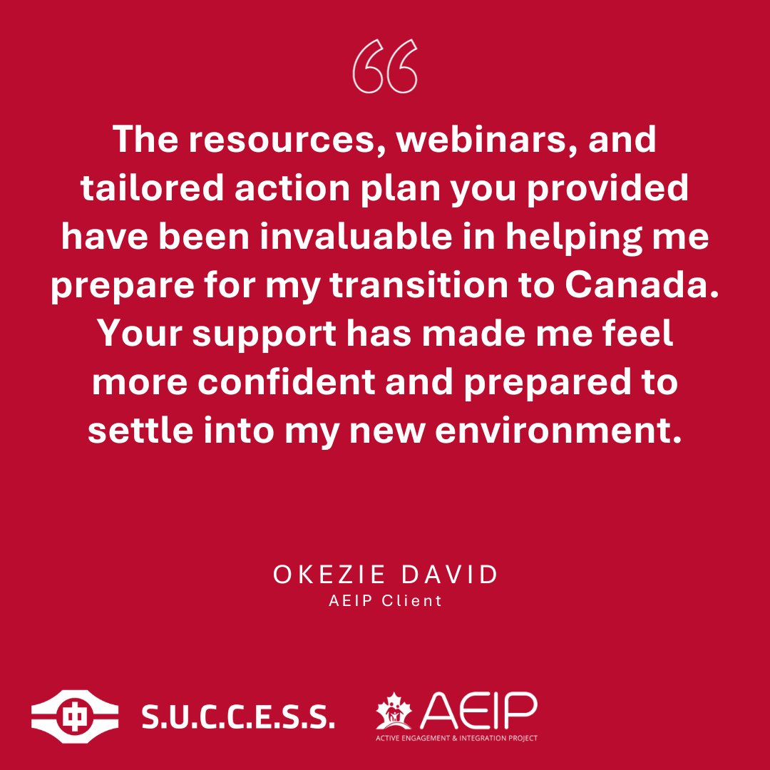aeipsuccess's tweet photo. At AEIP, we’re here to walk beside you, offering expert guidance, helpful webinars, and personalized action plans to help you thrive in Canada from day one.

🌍Join AEIP’s pre-arrival services today: https://t.co/xxtOA6WXXZ
#PreArrivalServices #Aeipsuccess #NewcomerJourney https://t.co/yh75nKIx4i