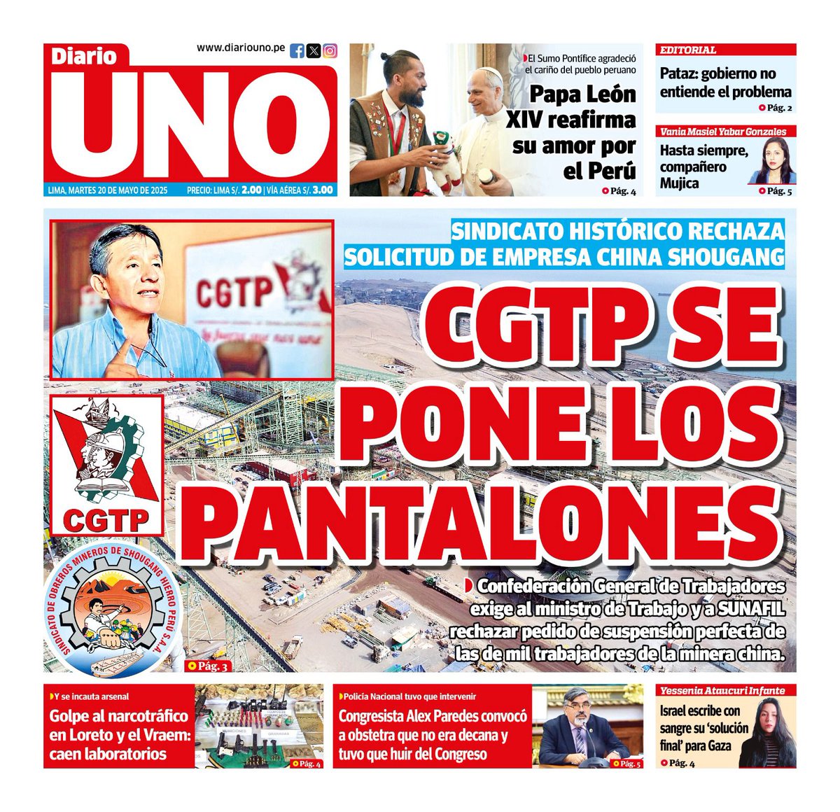 MayePeru's tweet photo. 🗞️En mi columna de hoy Martes "Israel escribe con sangre su" 'solución final' para Gaza"
por @diariounoperu

https://t.co/ovYhYxB2Dj https://t.co/bsYJOFSavJ