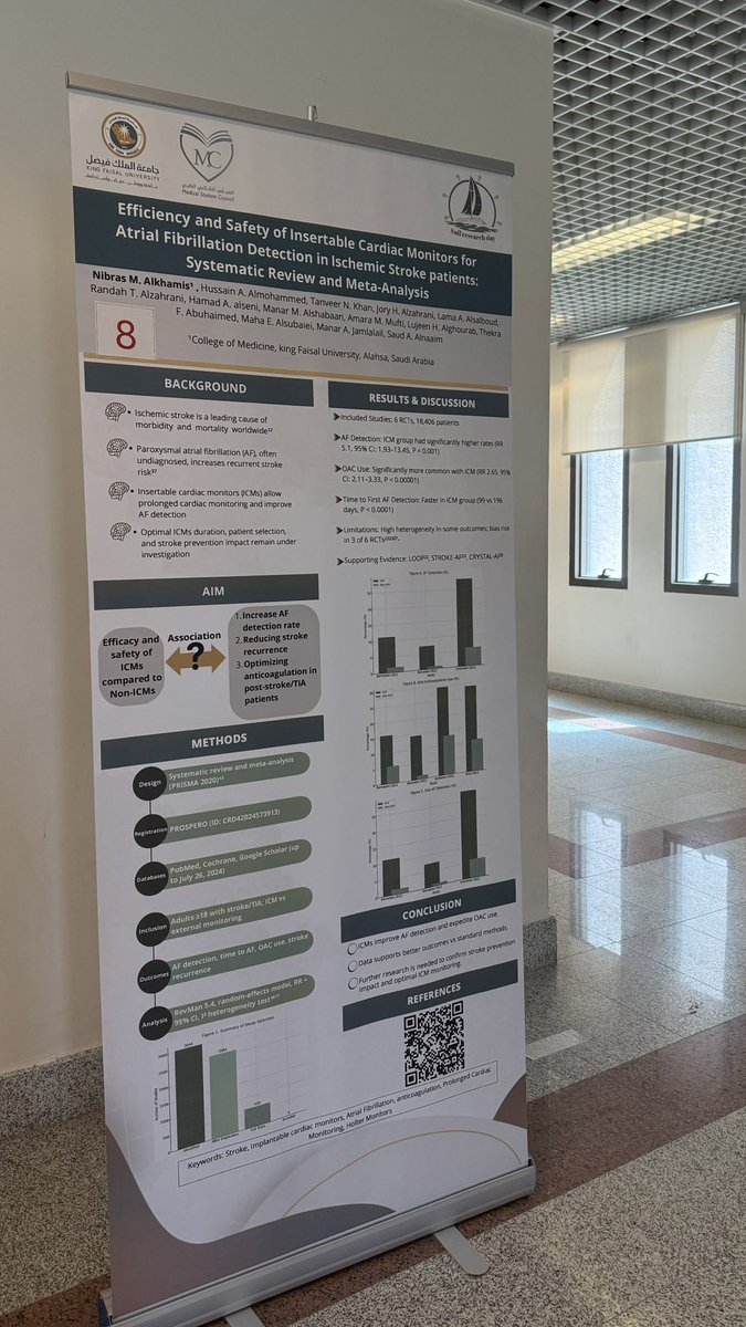 الحمدلله رب العالمين حصلت على المركز الثاني في يوم البحث العلمي #SailResearchDay مع اول مشاركة بحثية لي

شكر خاص لدعم وتوجيه د.سعود النعيم <a href="/SaudAlnaim/">د. سعود النعيم</a> ، ولكل أفراد الفريق البحثي  .

فخوره بهذا الإنجاز ومتحمسه للخطوات القادمة ✨