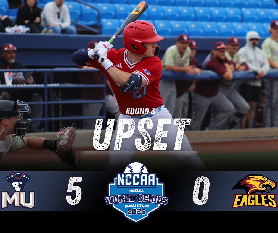 Pats take down the #3 seed University of Fort Lauderdale! Miser with 3 hits and an RBI, Mulholland with 3 hits and 2 RBI’s. Tenny, Hunter (W), and Congemo all combine to throw a shut out 9 Innings. Up next the Pats take on #4 Jessup University, first pitch at 2:30p! #countem