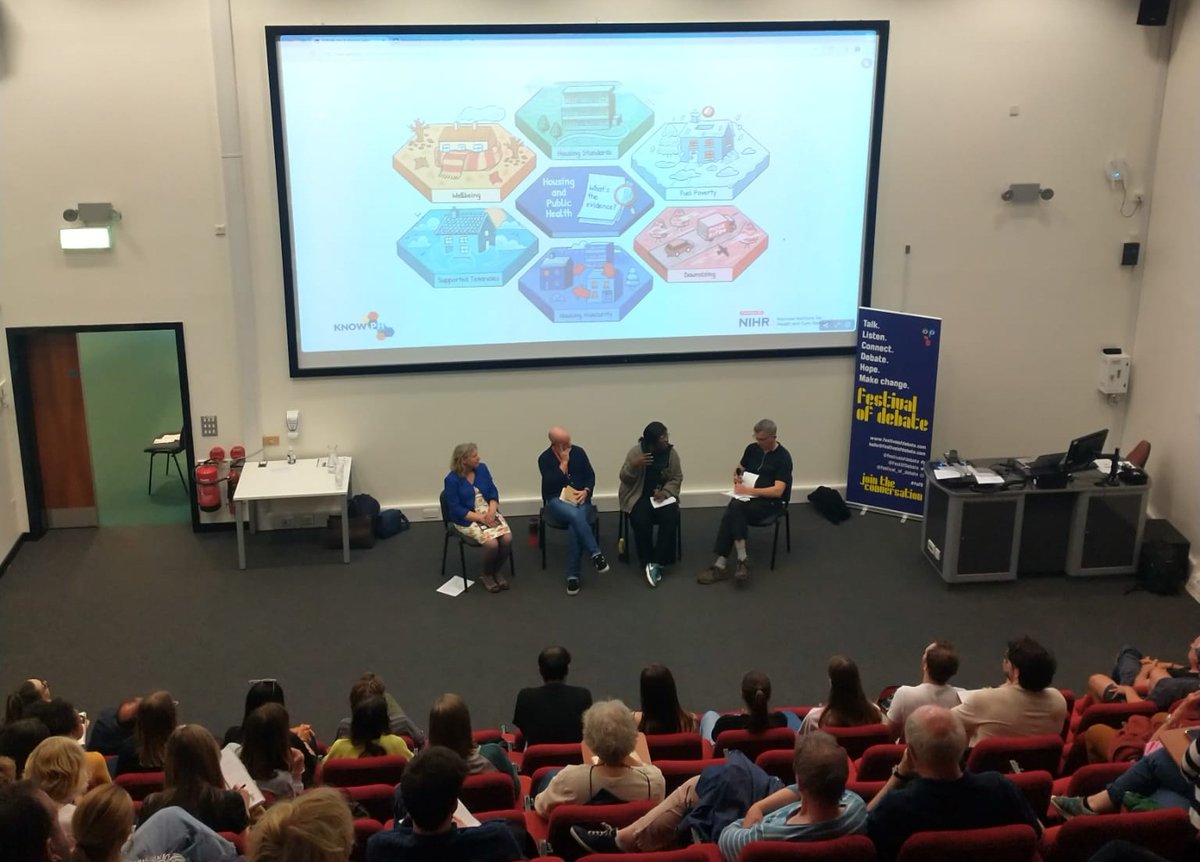FestOfDebate's tweet image. "We need to integrate logical, emotional, and moral aspects when interpreting and presenting evidence"
We're learning about 'Public Research for Public Good: Closing the Health Gap', with @felly500 ⚖️
#FofD