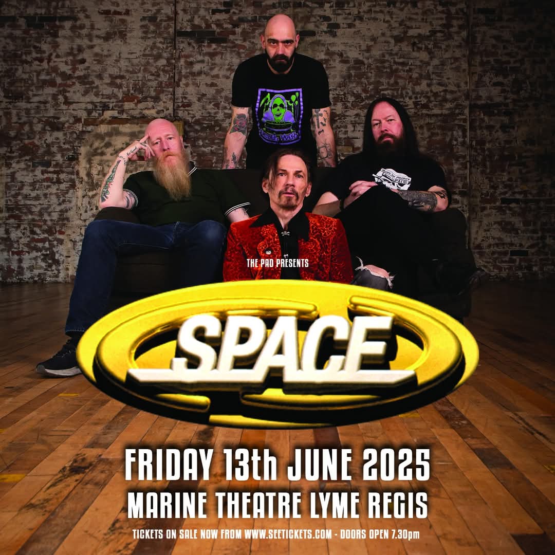 Space The Band Official (@spacebanduk) on Twitter photo #SPACE
Friday 13th June
<a href="/marinetheatre/">Marine Theatre Lyme Regis</a>
Plus Support
<a href="/headfeederband/">Headfeeder</a>
Limited Tickets Available
spacebanduk.co.uk #SPACE
Friday 13th June
<a href="/marinetheatre/">Marine Theatre Lyme Regis</a>
Plus Support
<a href="/headfeederband/">Headfeeder</a>
Limited Tickets Available
spacebanduk.co.uk