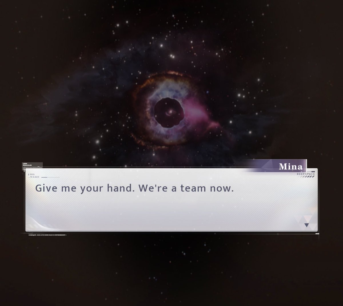 sunnisno's tweet photo. something i will always value and treasure with my heart is how sylus waits for mc to make her own decisions no matter what. it shows, to his very core, how much he loves and *respects* her deeply. it’s who he is.

he waited for her when he came to the N109 Zone, and stayed there just in case she decided to go there herself

elysium’s menu item “sweet evil trap”  which he labeled “i’m waiting for you”. not “come find me”/etc.

he was careful to reveal their past together because he wanted to make sure that was ultimately what she wanted. when he said “remember it well this time” when they both escaped the research center again.

he was the one to show dimitri how strong she has become, in dimitri’s last dying moments - sylus forced him to look at mc. to show him that despite the countless attempts to utilize her power, she will always prove to be stronger than that.

even when they were children in the arena, mc chose to grab sylus’s hand and make them a team - after he asked whether or not she hates players who steal each other’s points or players who cant keep up with her.

it explains why we see sylus so incredibly strong and his powers stretch so vastly. HE is the one keeping up with mc, because he knows how strong she is/what she’s capable of. he loves and respects her so, so much😭😭
