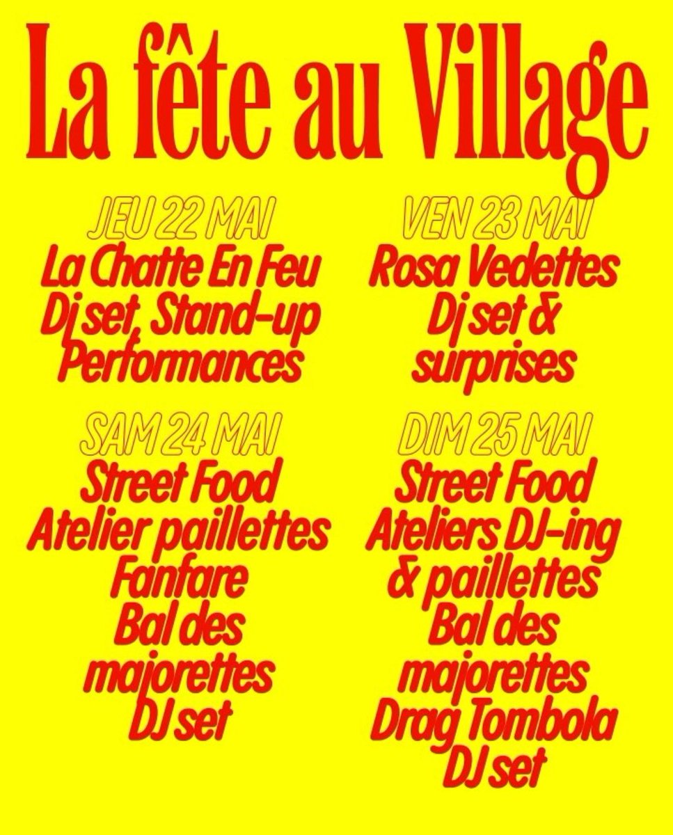 Cette semaine 
Au profit du <a href="/SecourspopParis/">Secours populaire de Paris</a>