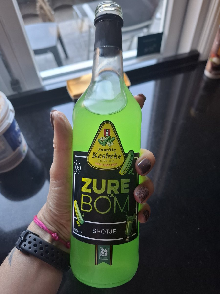 Getest voor jullie,  best  lekker...

(als je van augurken houdt)