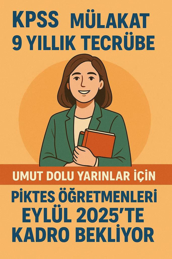 #PIKTES ÖĞRETMENLERİ 🇹🇷🇪🇺 (@piktesogretmen) on Twitter photo Sayın Bakanımız,Piktes Öğretmenleri olarak hepimiz birer aile kurduk.Hem kendimiz hem çocuklarımız adına gelecek kaygısı yaşamak bizi oldukça yıpratıyor.
İki güvencemiz:
1)Kpss+mülakat+ güvenlik soruşturması+ 9 yıllık tecrübe
2) Yusuf Tekin <a href="/Yusuf__Tekin/">Yusuf Tekin</a>
Umut dolu yarınlar Sayın Bakanımız,Piktes Öğretmenleri olarak hepimiz birer aile kurduk.Hem kendimiz hem çocuklarımız adına gelecek kaygısı yaşamak bizi oldukça yıpratıyor.
İki güvencemiz:
1)Kpss+mülakat+ güvenlik soruşturması+ 9 yıllık tecrübe
2) Yusuf Tekin <a href="/Yusuf__Tekin/">Yusuf Tekin</a>
Umut dolu yarınlar