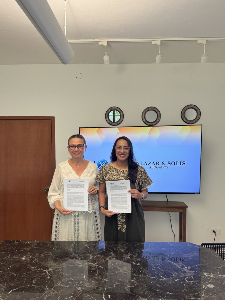 IXP_Yucatan's tweet image. 📄🤝 IXSY firma convenio con Salazar &amp;amp; Solís Abogados, firma con +15 años de experiencia legal en telecomunicaciones.

#IXSY #LegalTech #ConectividadYucatan #TransformaciónDigital #ColaboraciónEstratégica