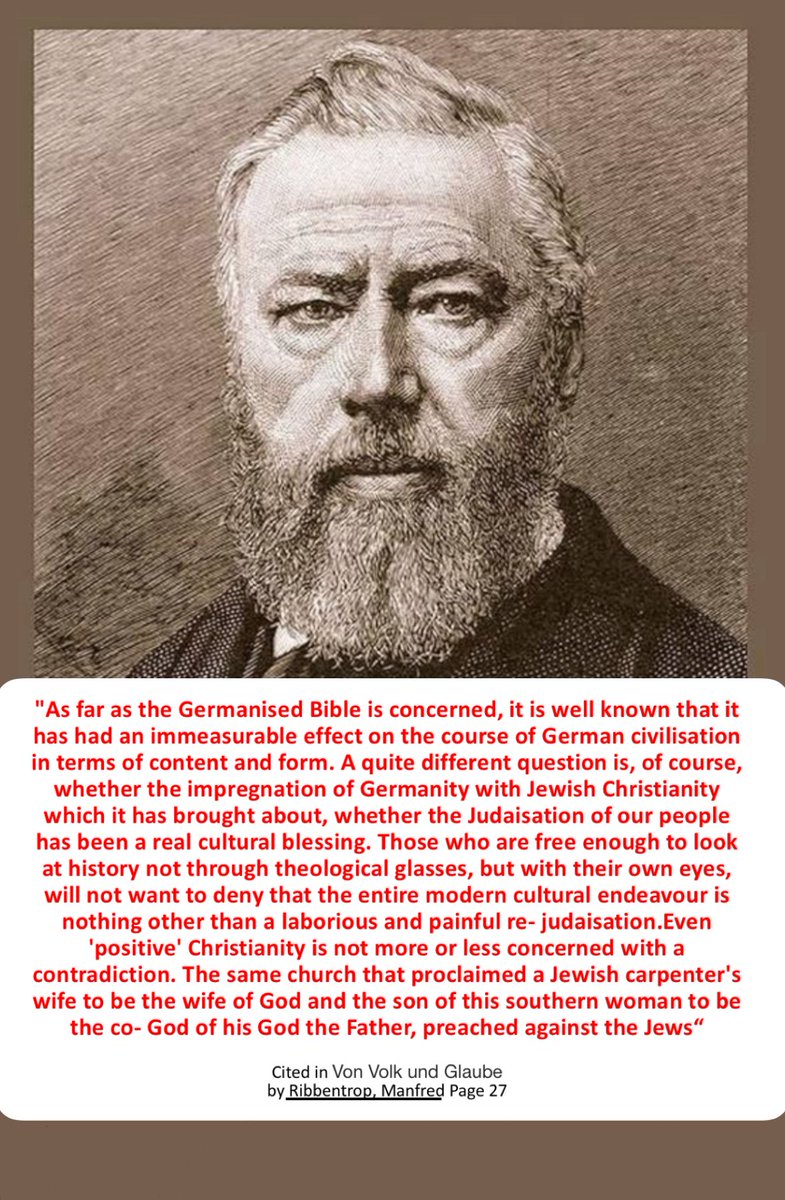 forbidden_one2's tweet image. German writer Johannes Scherr
(1817-1886) on Christianity and the Jewish Question
archive.org/details/Ribben…