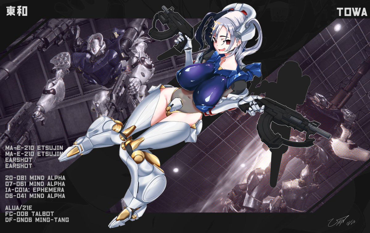 UHEN_MP's tweet photo. Artist, show me your robot(girls)! https://t.co/7AJRjUIZDH