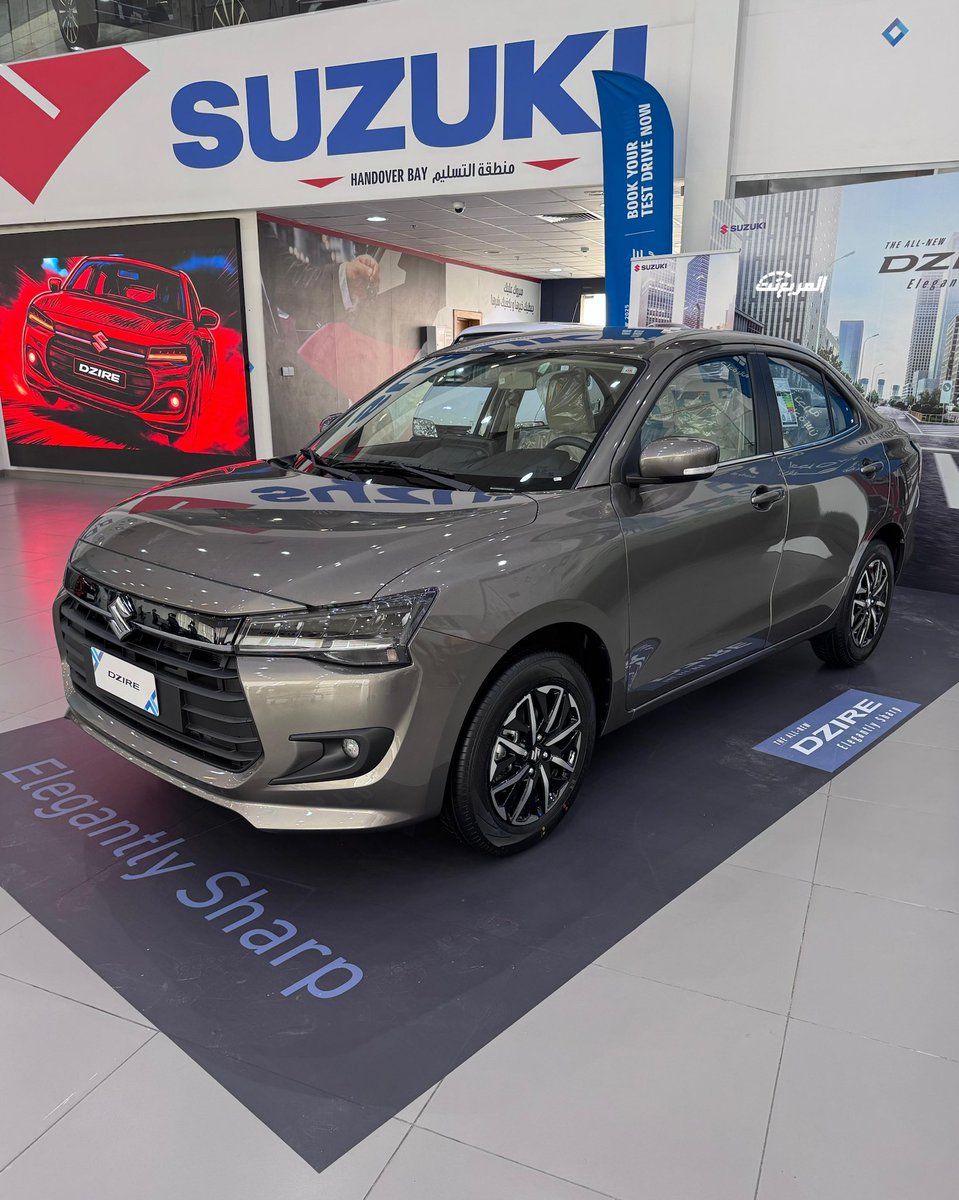 سوزوكي ديزاير بجيلها الرابع والجديد كلياً!🎉✨

تجي بمحرك 3 سلندر سعة 1.2 لتر🚙⚙️

بقوة 80 حصان و112 ن.م🐎

مع قير CVT ودفع أمامي🚗

تجي 37 لتر، اللتر الواحد يمشيك 23.8 كم!⛽️ 

سعرها يبدأ من 54,050 ريال سعودي شامل الضريبة🇸🇦💰

صور للسيارة👇
