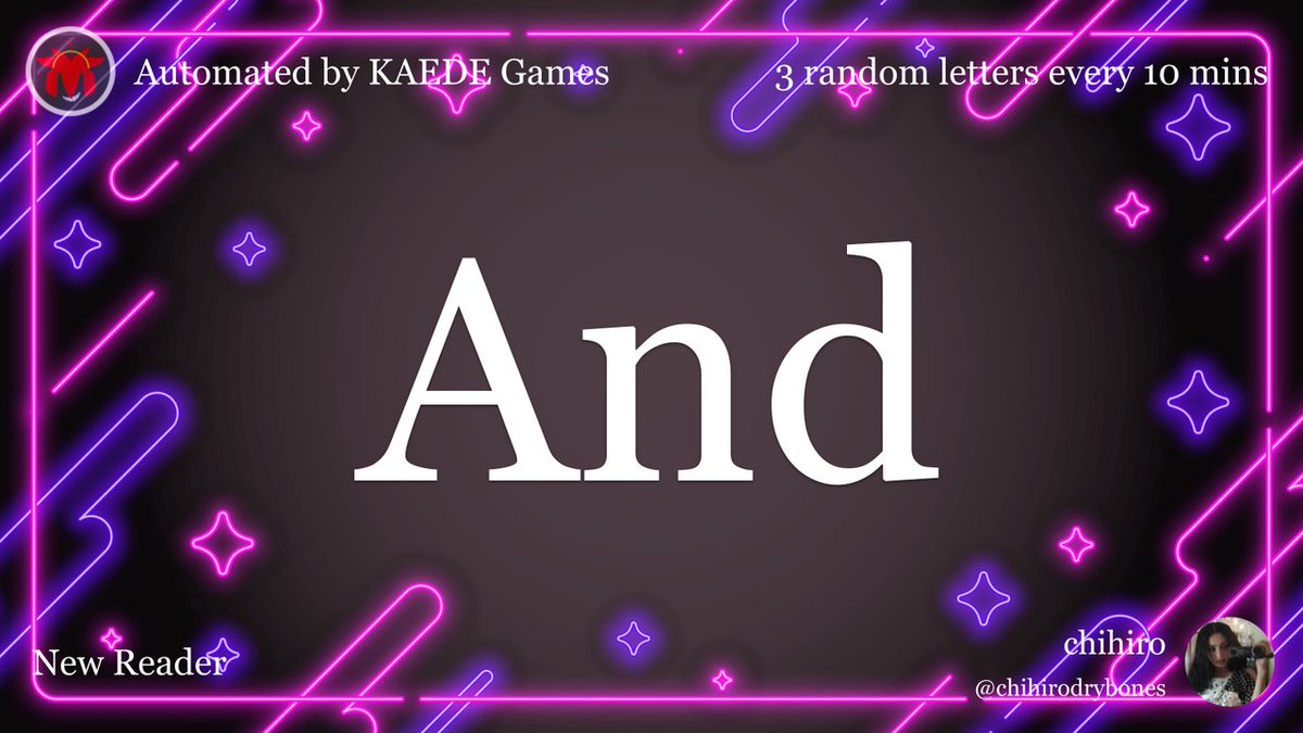 And