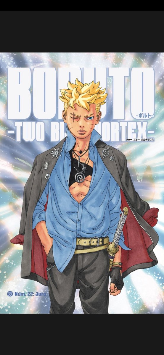 Isra_10j's tweet photo. #Boruto Two Blue Vortex 022
Jura aparece frente al grupo de Sarada, ellos protegen el alma de pinchos de Ryo para que no lo robe, pero extrañamente Jura se marcha... su objetivo es Boruto, con quien comienza una pelea.
El ninja de la hoja no puede retirarse y tiene todo (+) https://t.co/9b6F5FcDzV