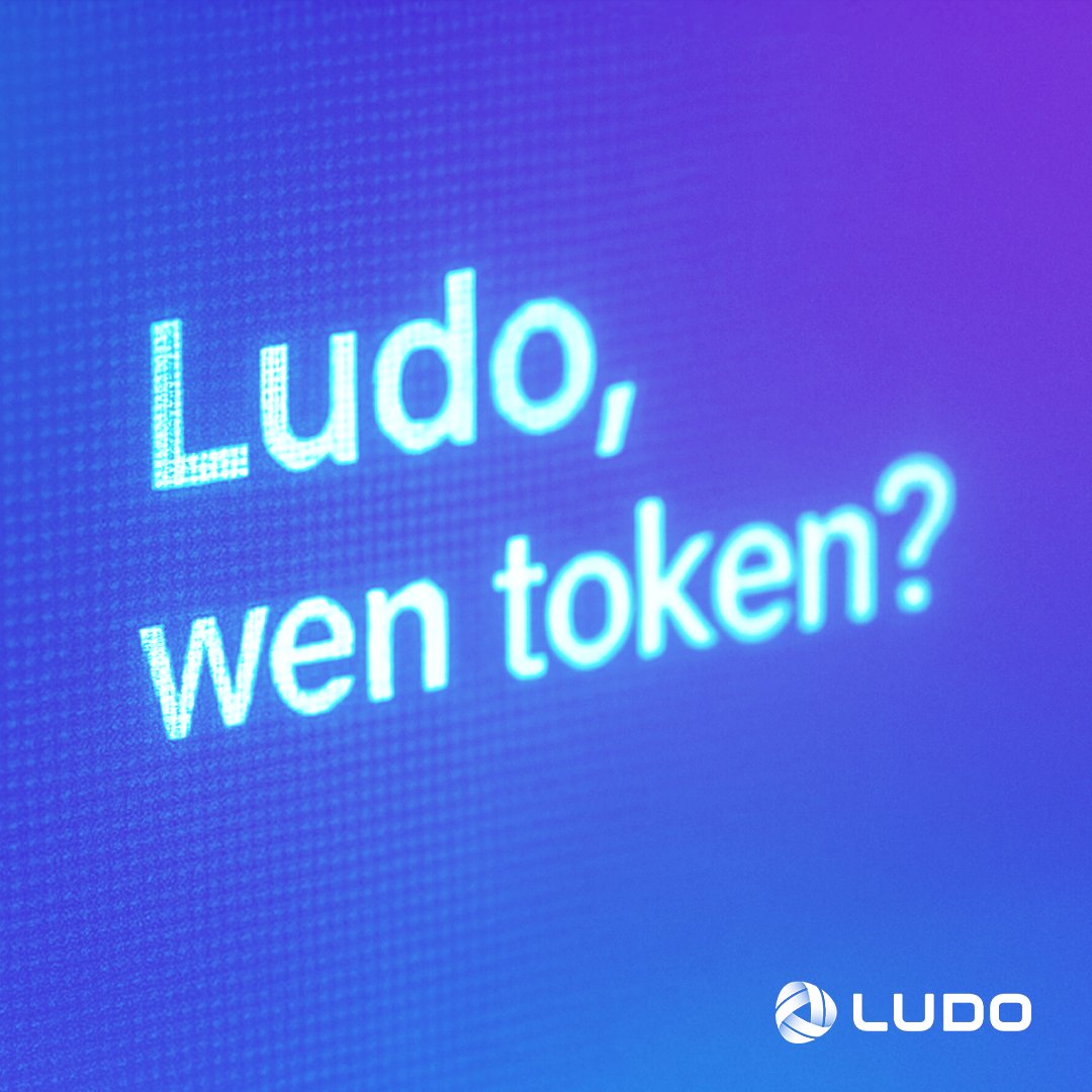 Wen token?
Honestly… we don’t know yet. But here’s what we do know:

We’re gearing up for a token launch.
– Entity setup in progress (Switzerland-based &amp; MiCA-compliant)
– Active conversations with CEXes, DEXes, and launchpads

This isn’t just about launch hype.
The $LUDO token
