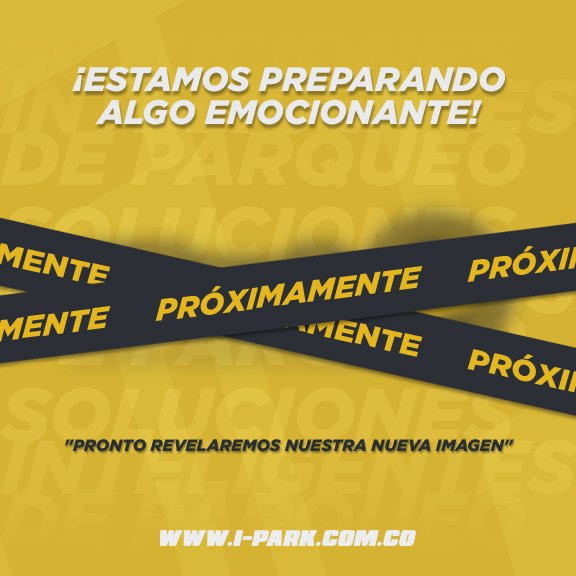 iParkColombia's tweet photo. 🛠️ Estamos preparando algo emocionante…
Evolucionamos para ofrecerte más. https://t.co/GkP4IBfFVc