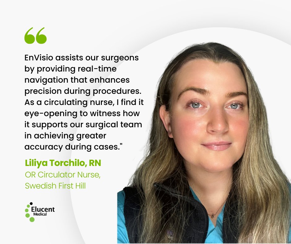 Elucent Medical (@elucentmedical) on Twitter photo EnVisio benefits everyone involved in breast cancer surgery, not just physicians. Hear from an allied health professional on her experience seeing first-hand how EnVisio impacts the surgical team at <a href="/ProvSwedish/">Providence Swedish</a> EnVisio benefits everyone involved in breast cancer surgery, not just physicians. Hear from an allied health professional on her experience seeing first-hand how EnVisio impacts the surgical team at <a href="/ProvSwedish/">Providence Swedish</a>