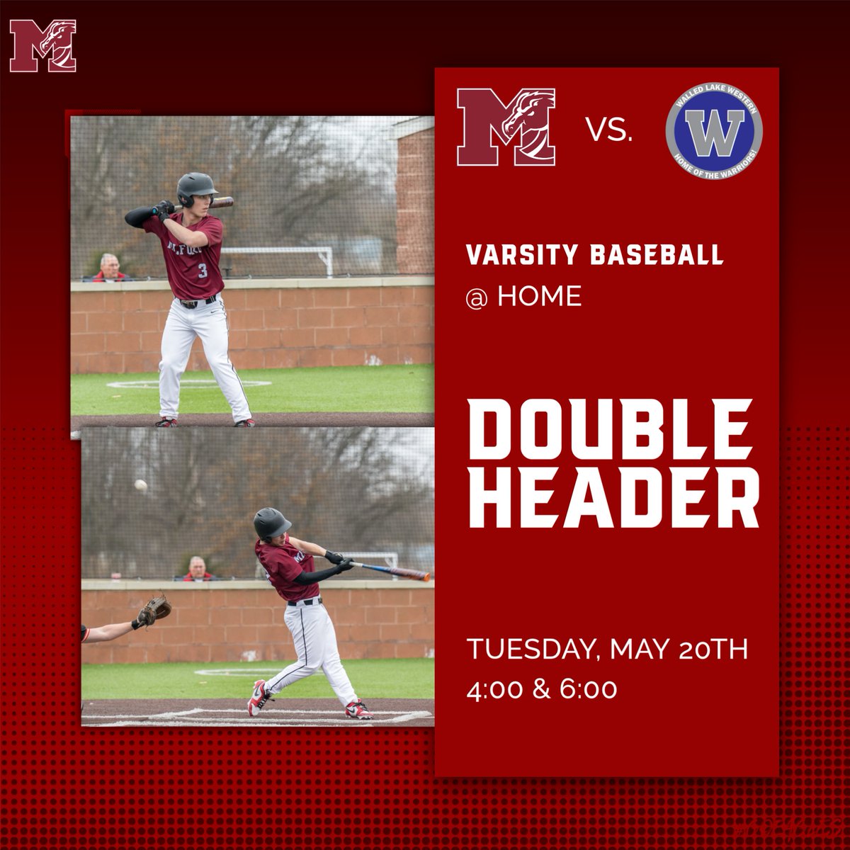 Milford Athletics (@milfordsport) on Twitter photo BASEBALL | Good luck to Varsity Baseball as they take on Walled Lake Western in a double header today!!
<a href="/BruceMaverick/">Milford High School</a> <a href="/MavPack14/">Milford MavPack</a> @HTLSports <a href="/MIPrepZone/">MIPrepZone</a> <a href="/LakesVC/">Lakes Valley Conf.</a> BASEBALL | Good luck to Varsity Baseball as they take on Walled Lake Western in a double header today!!
<a href="/BruceMaverick/">Milford High School</a> <a href="/MavPack14/">Milford MavPack</a> @HTLSports <a href="/MIPrepZone/">MIPrepZone</a> <a href="/LakesVC/">Lakes Valley Conf.</a>