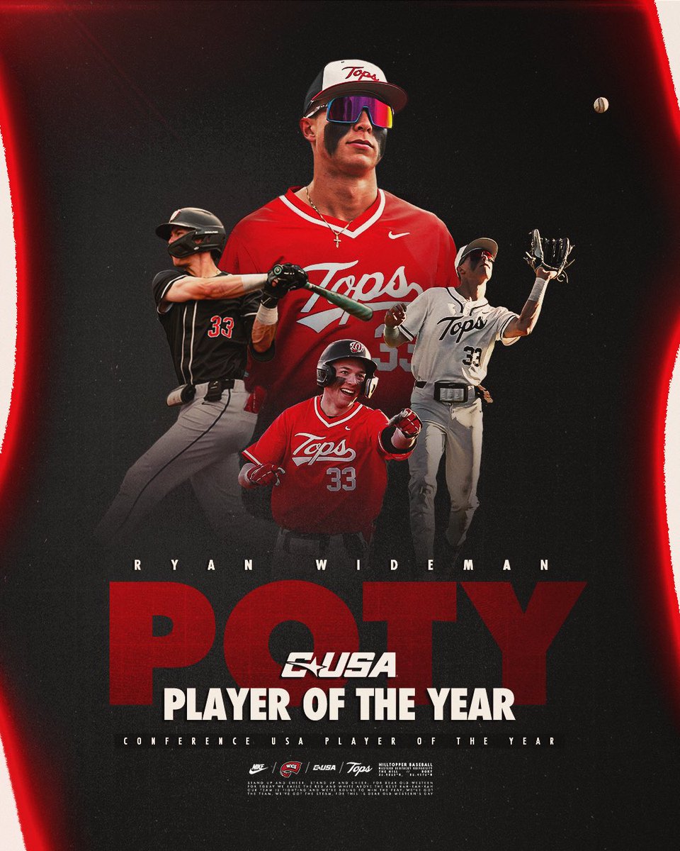 𝐂𝐔𝐒𝐀 𝐏𝐋𝐀𝐘𝐄𝐑 𝐎𝐅 𝐓𝐇𝐄 𝐘𝐄𝐀𝐑 🥇

Conference USA selects Ryan Wideman as the league’s 2025 Player of the Year!

📲 bit.ly/4krAAb1

<a href="/RyanWideman03/">Ryan Wideman</a> | <a href="/ConferenceUSA/">Conference USA</a>