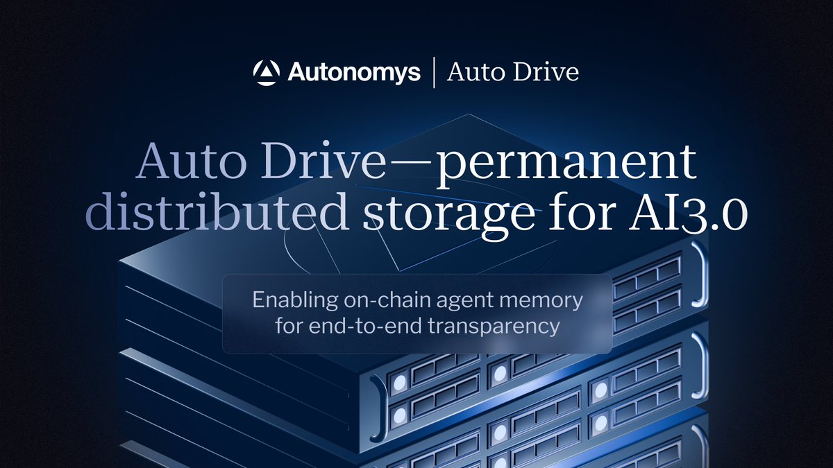 ☁️ Centralized cloud solutions continue to buckle at scale—outages are rising, and fragility is showing. With a billion AI agents on the horizon, today’s infrastructure won’t hold. The need for decentralized, tamper-proof, permanent storage has never been more urgent.

📦