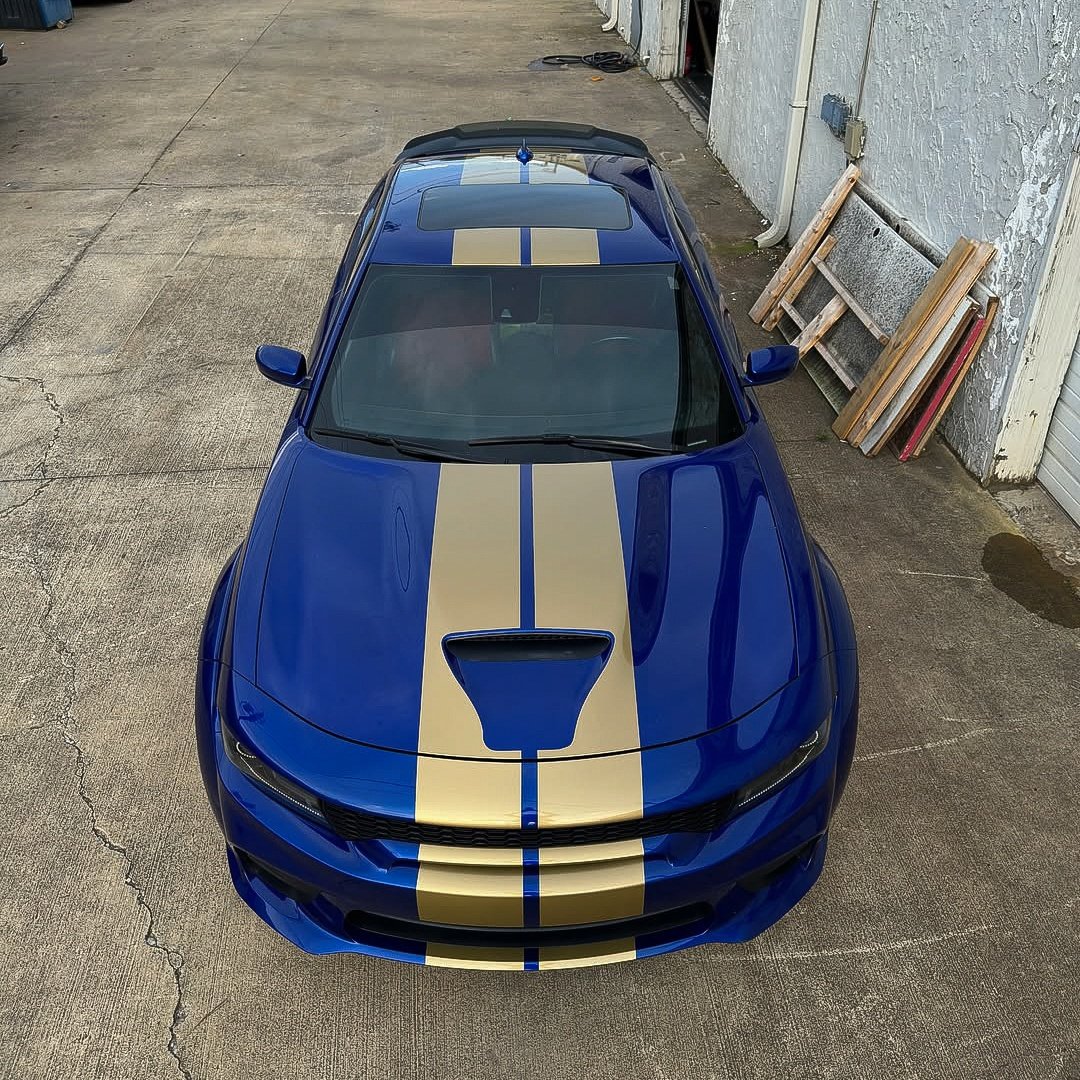 LXandBeyondNats's tweet photo. #TopViewTuesday Custom Wrapped @Dodge Charger Scat Pack Widebody. 📷: @original.wraps 🚘: @lifeofvic23 | https://t.co/tvCB2uFy6K  https://t.co/5STZ7K4uxl