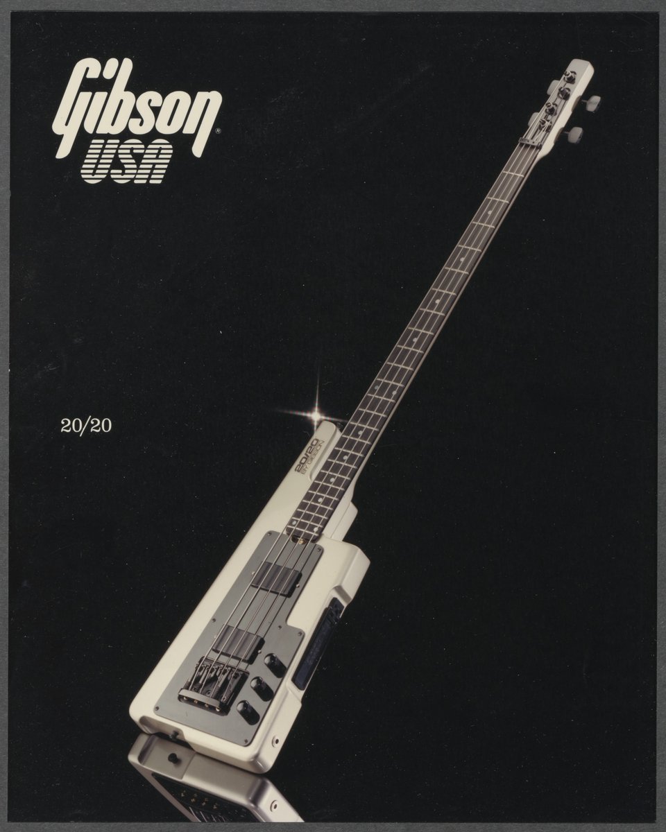 #FromTheArchives: Remember catalogs? In 1980s, the Gibson USA catalog was how players discovered their next obsession—one glossy page at a time. #Gibson50