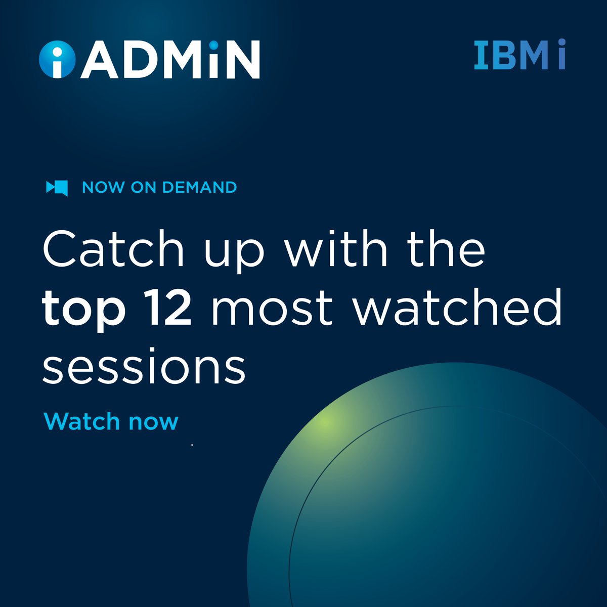 Did you miss iAdmin 2025? We’ve got you covered!

We’ve pulled together the top 12 must-watch recordings packed with IBM i-focused content to help you work smarter, solve challenges faster and gain fresh insights.

Watch here: sprou.tt/1mnTAkHz3kq
