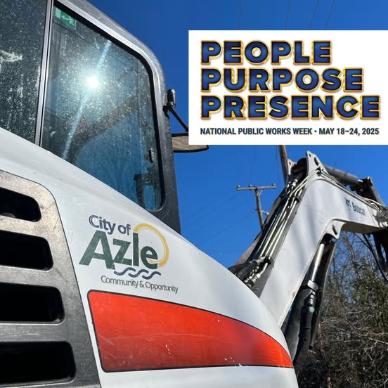 It's Nat'l Public Works Week, and we’re raising a hard hat to the crews that keep this city flowing, growing, and going! They patch roads, wrangle water lines, keep our parks in tip top shape, AND handle the wastewater so you don’t have to think about it. Give them a high five🖐️