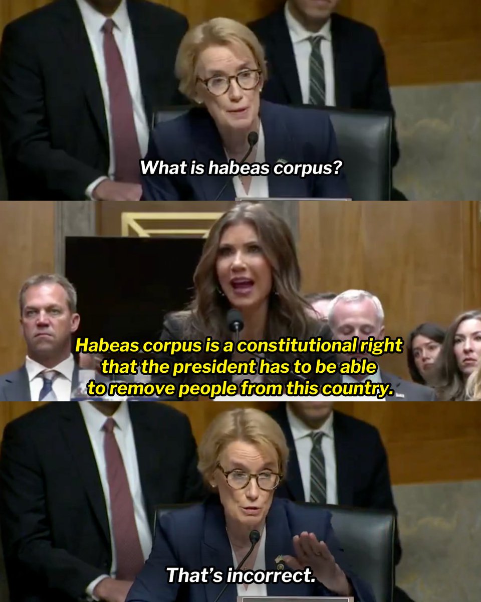 The Secretary of Homeland Security can’t answer a basic legal question.