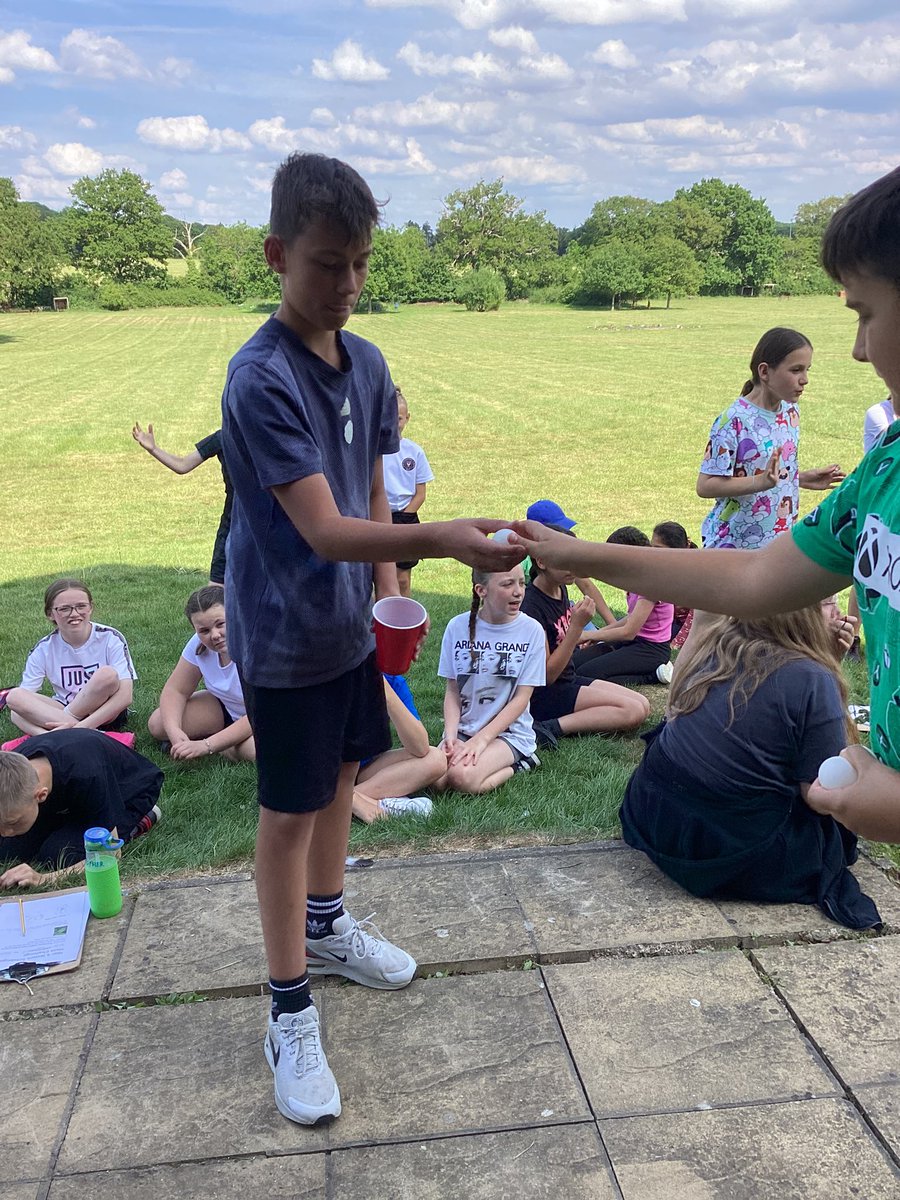 GreenfieldsPri1's tweet photo. Year 6 are having a wonderful time at Willow Tree! Day 1 has involved football, cricket, climbing, tunnelling and some crazy challenges involving ping pong balls and pencils. All before dinner. https://t.co/ESPgc4ZHfT