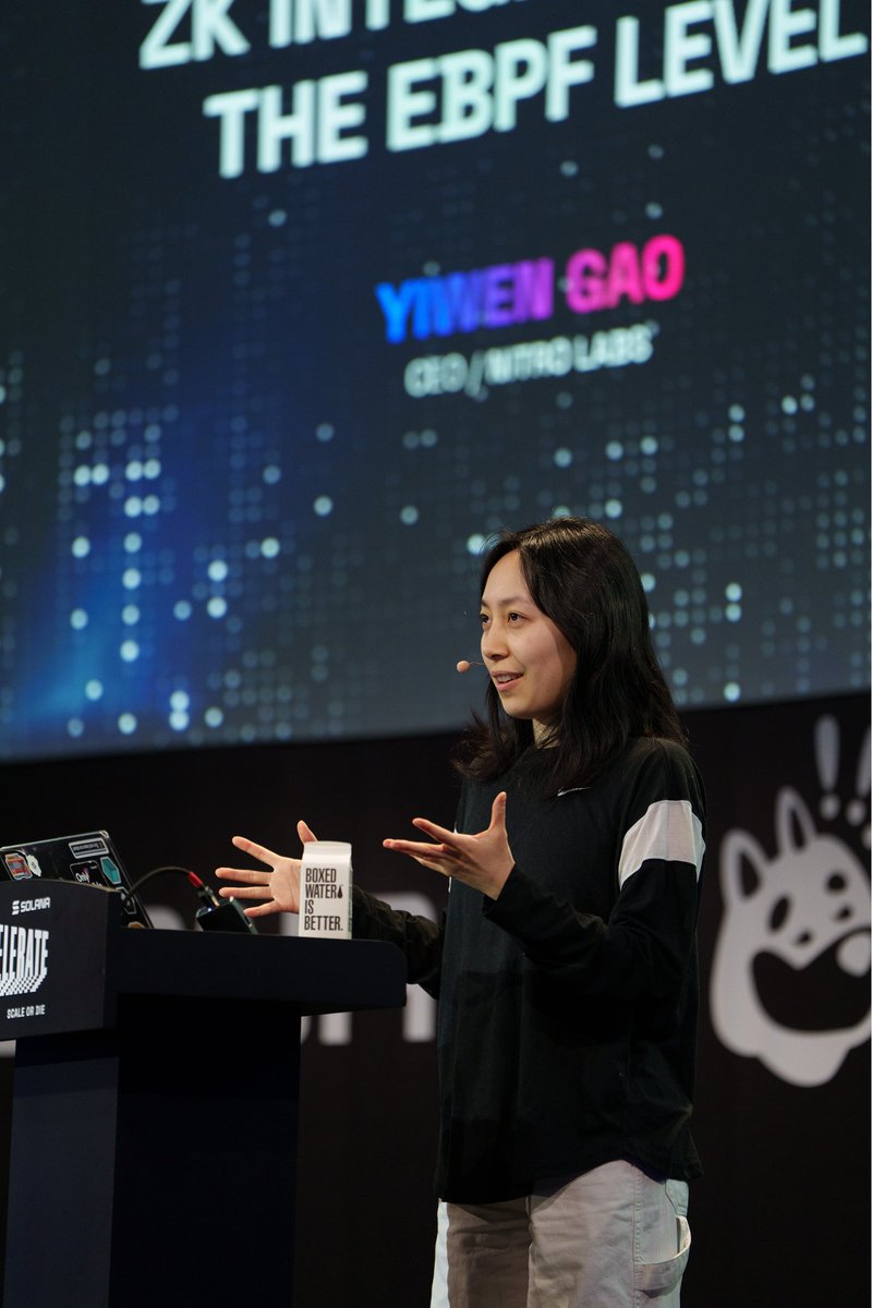 Stacked afternoon lineup at Scale or Die 🏎️

- 1:00pm. Can Solana Become the Fastest Private L1? w/ <a href="/vanishree_rao/">Vanishree Rao</a>
- 1:50pm. Mithril: The Road to Self-Verification w/ <a href="/pkxro/">solomon</a>
- 3:05pm. Tuk Tuk: Onchain Cron Jobs w/ <a href="/redacted_noah/">Noah 🎈</a>

Full agenda below 👇