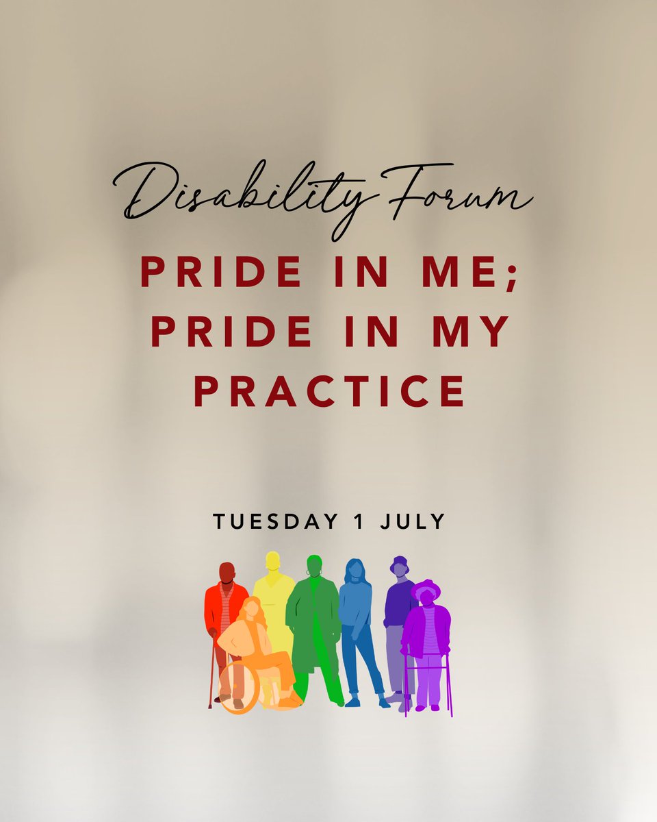 In honour of Disability Pride Month, Middle Temple’s Disability Forum is proud to host a special event celebrating the stories, achievements, and experiences of disabled lawyers. Join us for an evening of storytelling, empowerment, and community: loom.ly/m62fiFo