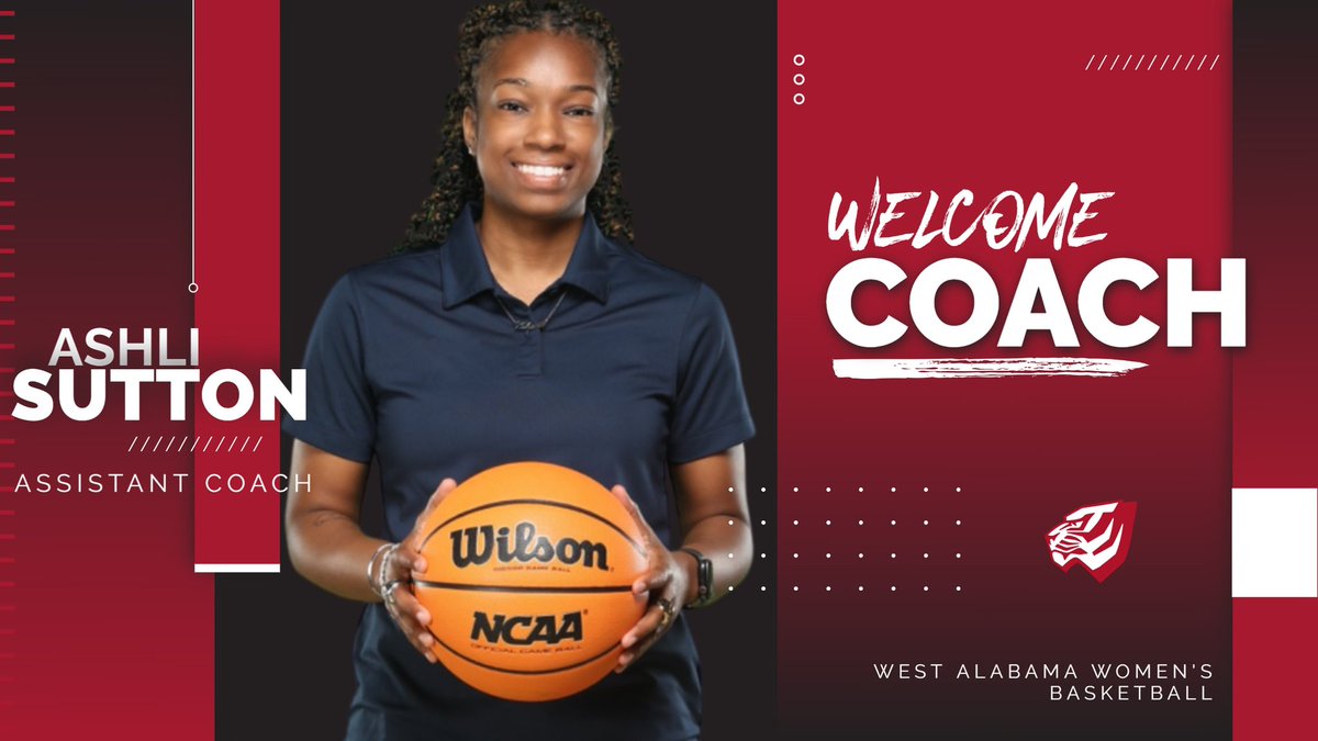 It’s official‼️📝

Everyone join us in welcoming our new assistant coach, Ashli Sutton, to our UWA Family! 🏀🐅

📰: uwaathletics.com/news/2025/5/20…