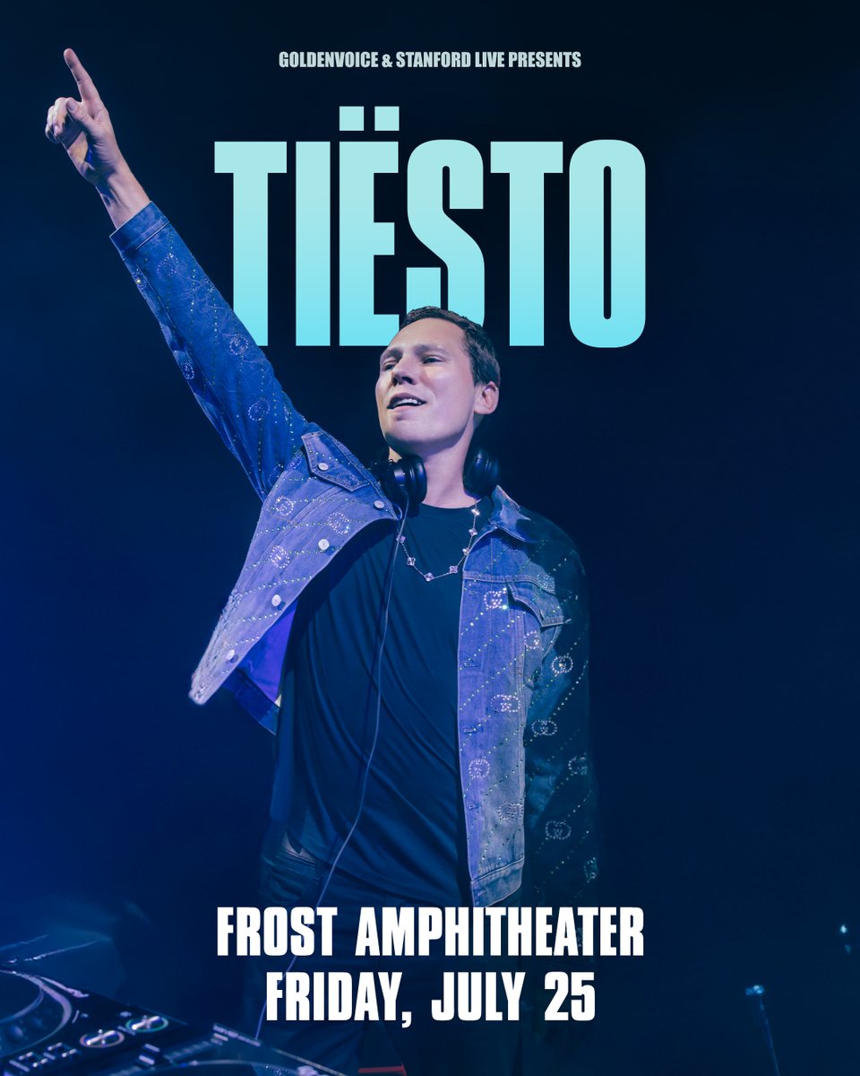 TIËSTO AT FROST AMPHITHEATER | 3 HOUR SET | FRIDAY, JULY 25 

presale - wednesday 5.21
on sale - thursday 5.22
