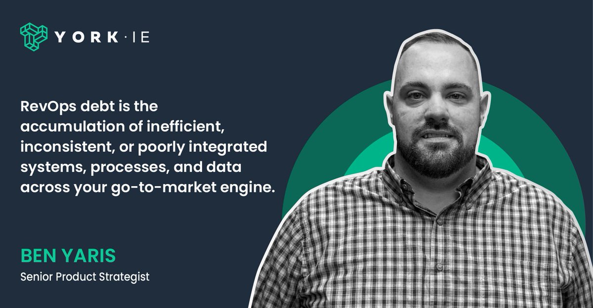 Startups build RevOps debt without realizing it.

Ben Yaris explains how messy data, misaligned GTM teams &amp; clunky tools quietly hurt growth and what to do about it.

Great checklist for scaling founders: hubs.la/Q03n6nHt0