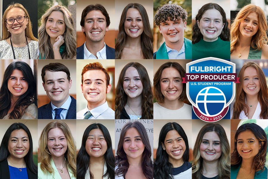 Baylor already was No. 1 in Texas for Fulbright recipients -- and now, the school record has been broken again. 🐻🏅

These 20 Bears have won 2025-26 Fulbright U.S. Student Grants -- the U.S. govt's flagship international educational exchange program: bit.ly/4dtXmNm