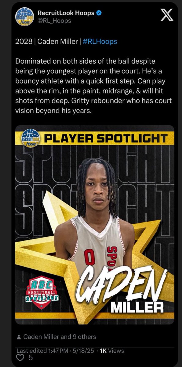 Caden Miller (@cabomill0) on Twitter photo Recruit look Kanas City live period stats
<a href="/coach_bmase/">BRANDON MASON</a> <a href="/AbcSpotlightNM/">Albuquerque Basketball Club</a> <a href="/AlbuquerquePrep/">Albuquerque Basketball Prep School</a> <a href="/RL_Hoops/">RecruitLook Hoops</a> <a href="/tennesseeowens/">Tennessee Owens</a> <a href="/CoachDrewRiley/">Andrew Riley</a> <a href="/lobolaneblog/">Lobo Lane</a> <a href="/mike_murph10/">Michael Murphy</a> <a href="/RL_Hoops/">RecruitLook Hoops</a> Recruit look Kanas City live period stats
<a href="/coach_bmase/">BRANDON MASON</a> <a href="/AbcSpotlightNM/">Albuquerque Basketball Club</a> <a href="/AlbuquerquePrep/">Albuquerque Basketball Prep School</a> <a href="/RL_Hoops/">RecruitLook Hoops</a> <a href="/tennesseeowens/">Tennessee Owens</a> <a href="/CoachDrewRiley/">Andrew Riley</a> <a href="/lobolaneblog/">Lobo Lane</a> <a href="/mike_murph10/">Michael Murphy</a> <a href="/RL_Hoops/">RecruitLook Hoops</a>