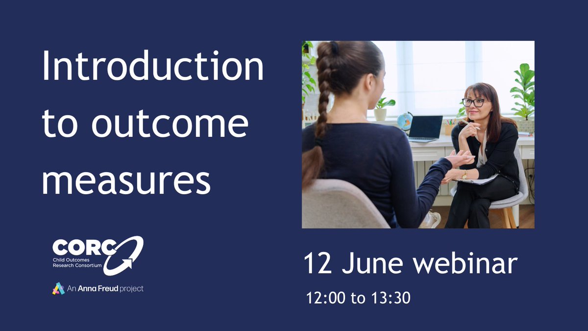 Anna Freud (@afnccf) on Twitter photo Our online training with <a href="/CORCcentral/">Child Outcomes Research Consortium (CORC)</a> introduces you to what outcome and feedback measures are, the roles of different measures, how they can be used and their benefits.
For anyone working to support children and young people with their mental health!
⬇️
orlo.uk/I3Lit Our online training with <a href="/CORCcentral/">Child Outcomes Research Consortium (CORC)</a> introduces you to what outcome and feedback measures are, the roles of different measures, how they can be used and their benefits.
For anyone working to support children and young people with their mental health!
⬇️
orlo.uk/I3Lit