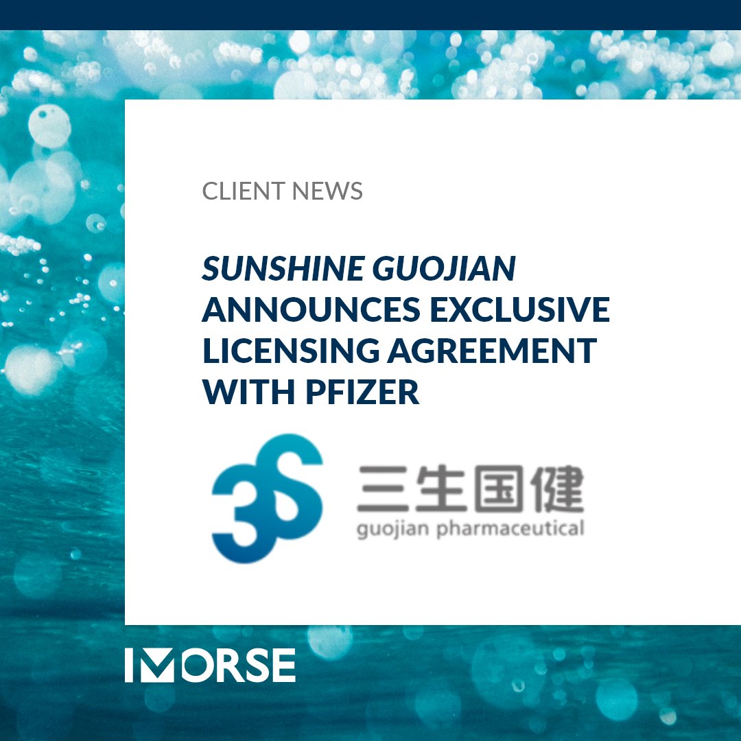 Sunshine Guojian has announced an exclusive licensing deal with <a href="/pfizer/">Pfizer Inc.</a> for the development of SSGJ-707.

This marks a significant step forward in the development of SSGJ-707 and in advancing innovative cancer therapies. 
pfizer.com/news/press-rel…

#biopharmaceutical #HealthTech