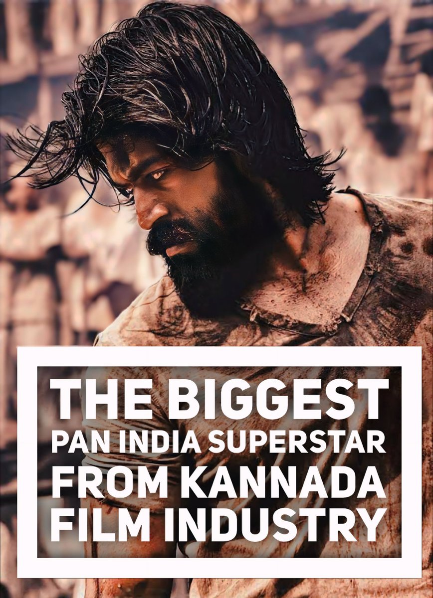 rohitjswl01's tweet photo. The biggest Pan India Superstar from Kannada film industry is YASH…. 

He is the ULTIMATE BOSS, swag and style another level, with Toxic &amp; Ramayan he is all set to grow more…. 

#Yash #YashTheBoss #YashBoss #Karnataka #KannadaFilmIndustry https://t.co/PNB5FWzFri