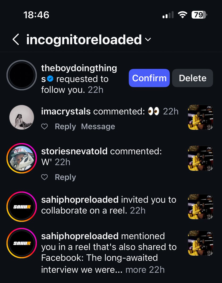 IncogReloaded's tweet image. breaking news, here we are…🗞️
in case you missed it, please watch my interview with A-Reece using the following link: wp.me/peqEvO-Ts 📺🍿
@SAHHReloaded 🤝🏾 @reece_youngking